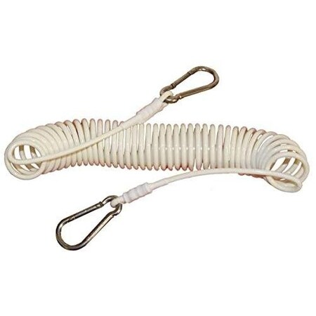 Momoi Diamond Fishing Rod  Reel Safety Leash White 98525